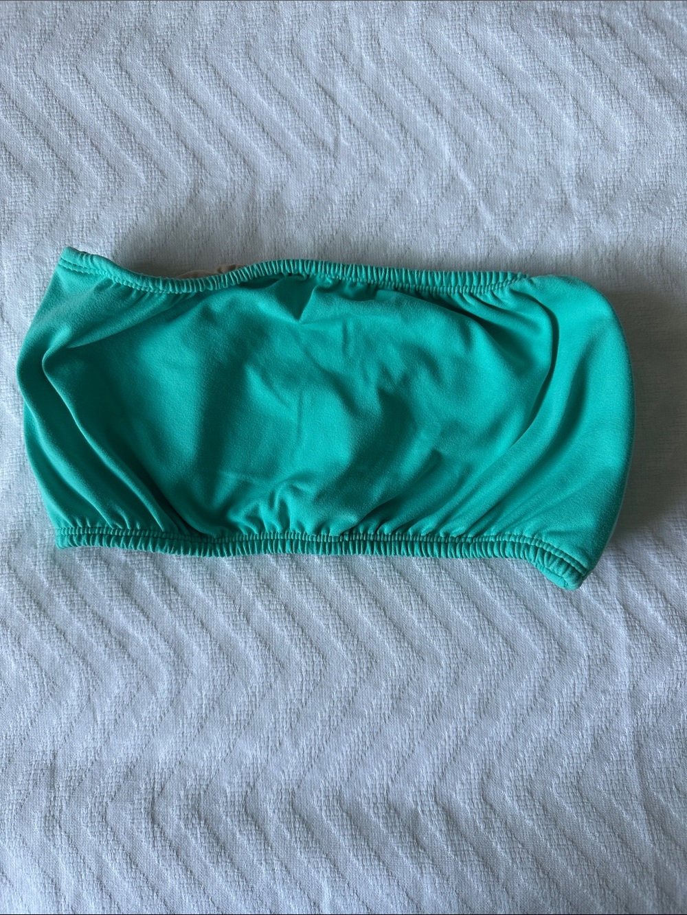 Muscle Nation x Rachel Dillon  Bandeau Tube Top - Teal